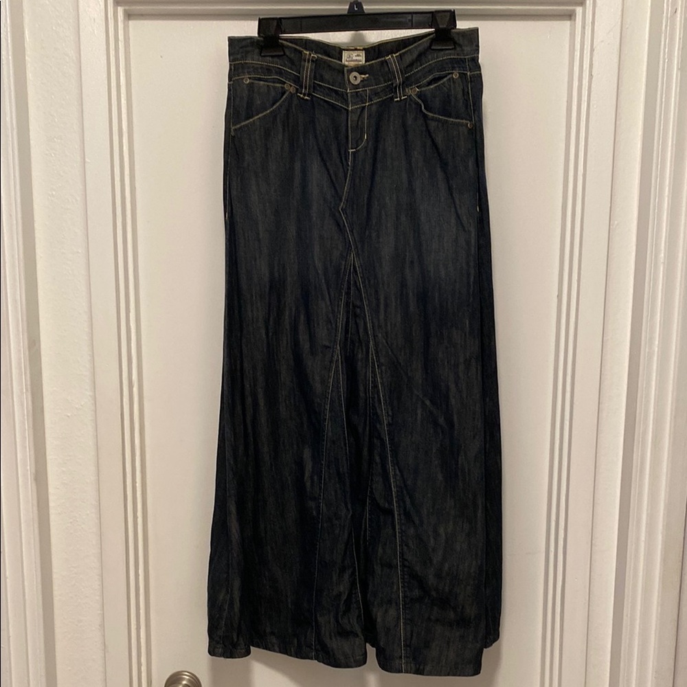 Skirt Women's Dark Blue Denim